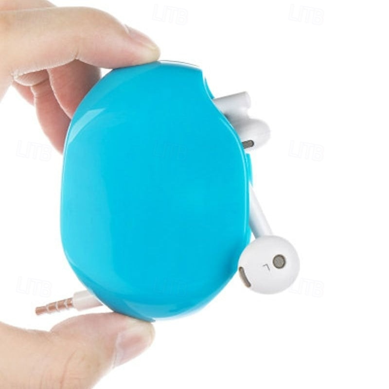 Automatic Cord Reel Retractable Cable Organizer Cord Winder Earphone Data Charging Cable Storage Box Convenient Tidy Wire Management for Home Office Use4