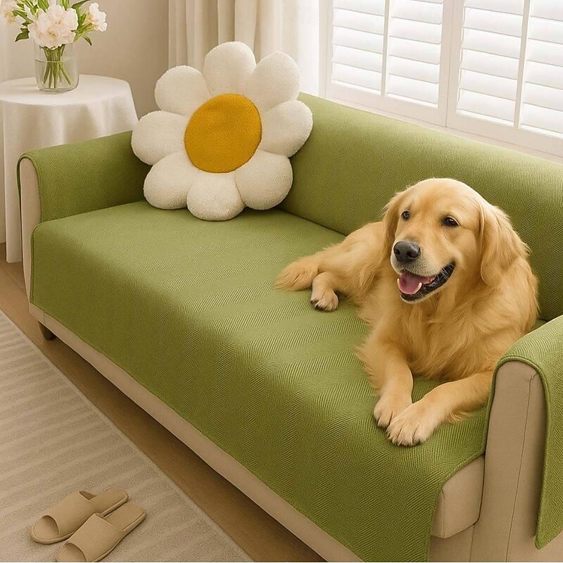 Waterproof Sofa Cover Non-Slip Furniture Protector Pet Couch Cover Slipsafe Pet Friendly