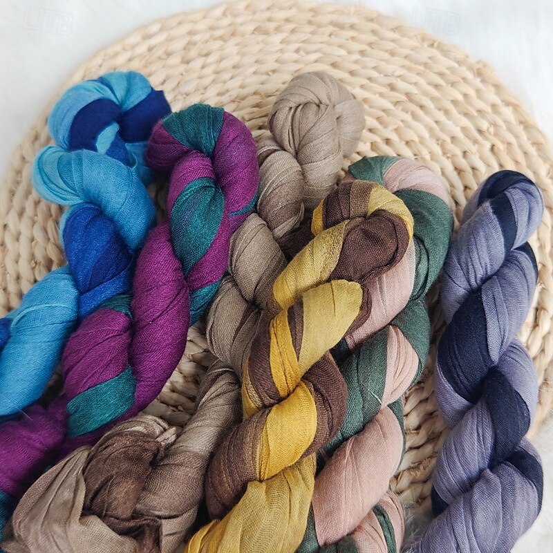 Women's Rectangle Scarf Street Daily Date Black Yellow Blue Scarf Color Block2