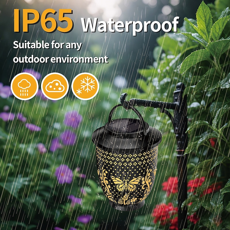 1 Pc outdoor solar peacock butterfly hummingbird egret hollow projection light courtyard garden lawn terrace atmosphere light landscape light2