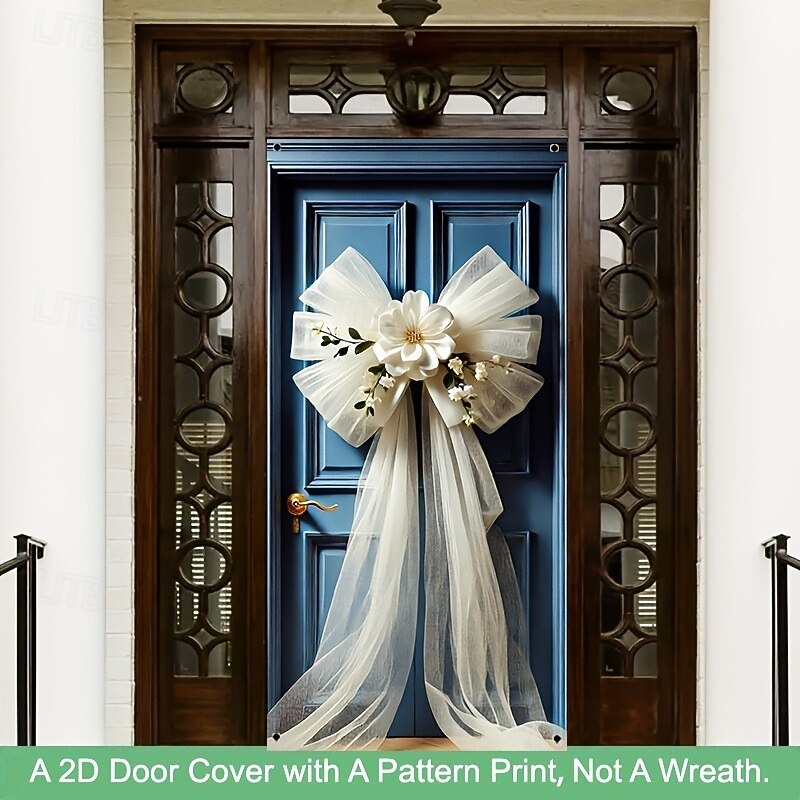 Wedding Door Decorations Door Covers Independence Day American Patriotic Egale Door Tapestry Door Curtain Decoration Backdrop Indoor/Outdoor Door Banner for Front Door Farmhouse4