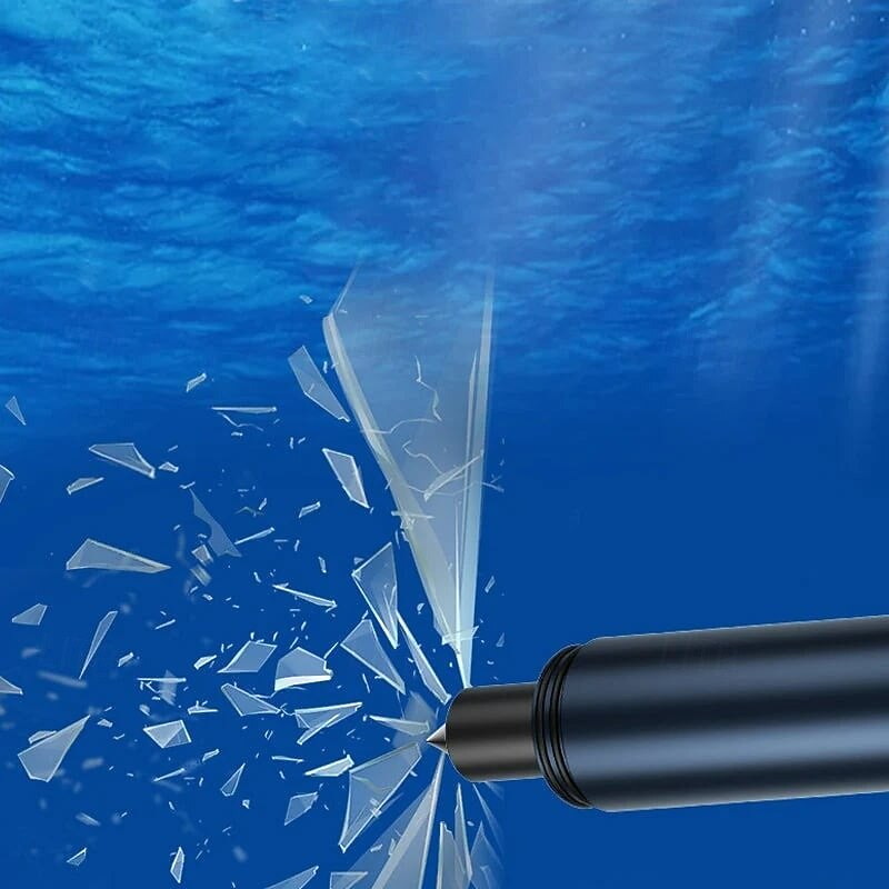 Emergency Life Key Car Safety Hammer Window Breaker Multi-Function Escape Tool with Hidden Punch Seatbelt Cutter Compact Essential Device for Vehicle Emergency Situations3