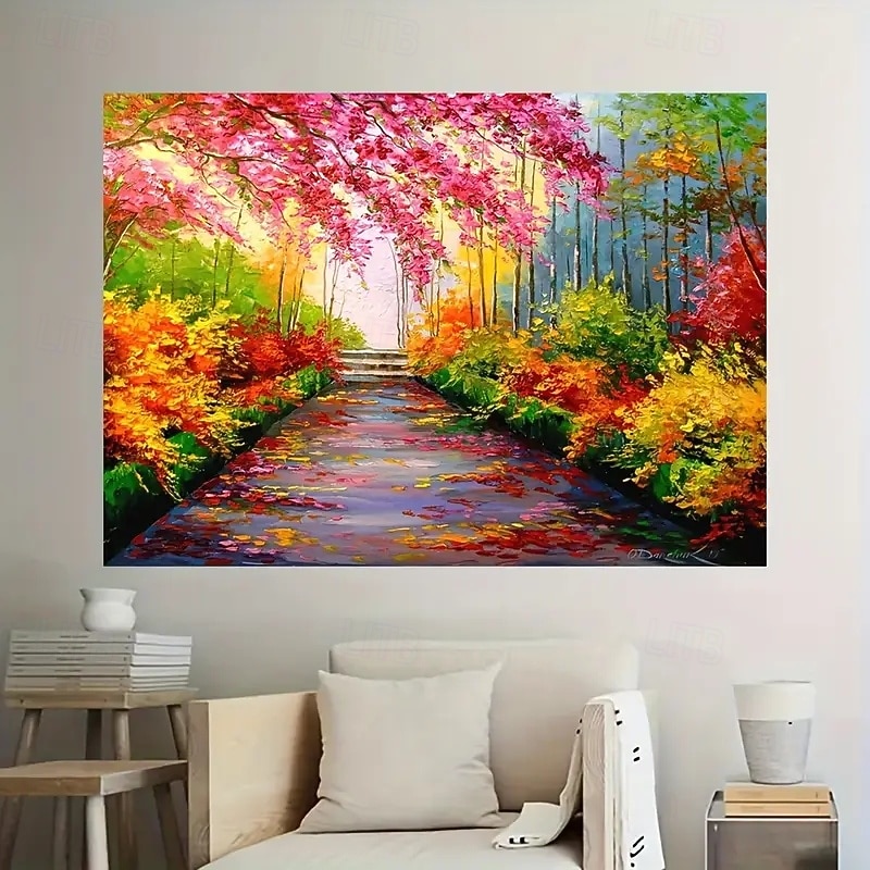 Print Rolled Canvas Prints - Abstract Landscape Modern Traditional Art Prints