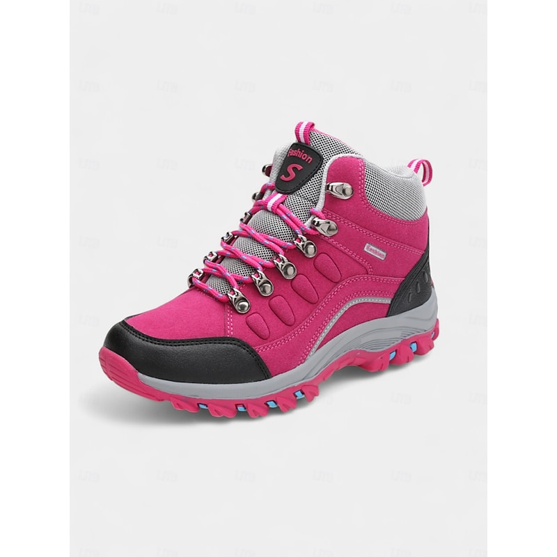 Women's Waterproof Hiking Boots – Durable Anti-Slip Outdoor Trekking Shoes for Camping, Climbing and Long-Distance Walking4