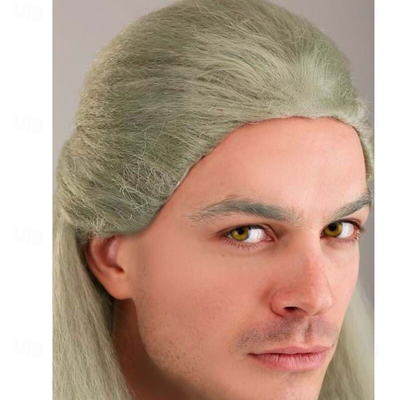 Monster Slayer Wig for Men – Synthetic Hairpiece for Costume, Perfect for Halloween, Cosplay & Themed Events4