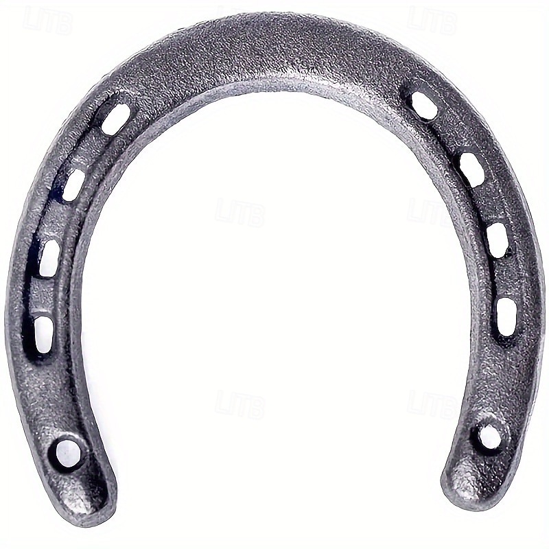 Premium Cast Iron Horseshoe for Horse Hoof Care - Durable Lightweight & Easy to Install3