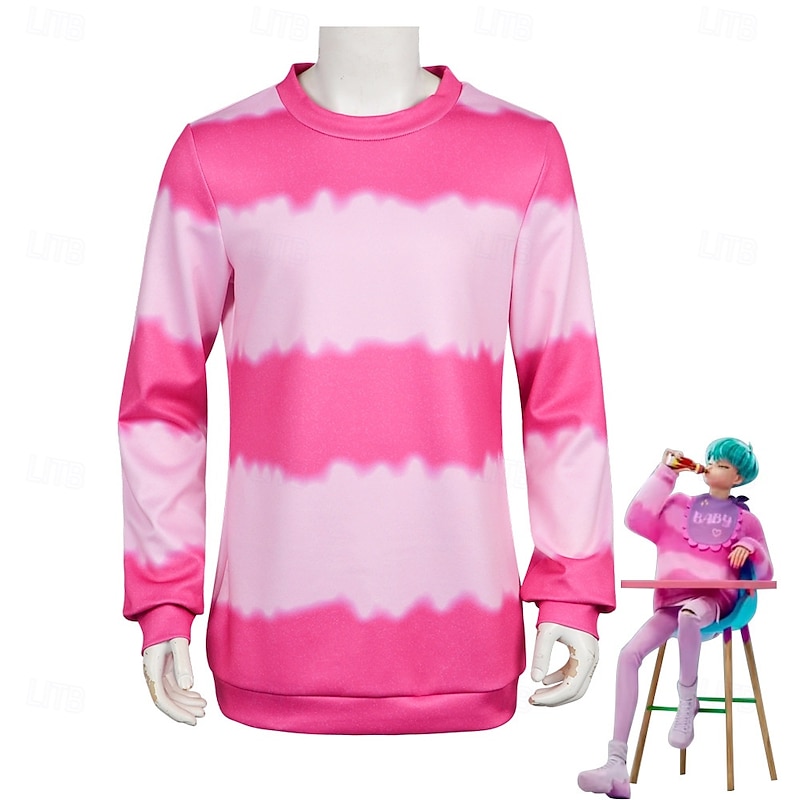 Korean Idol Inspired Pop Star Costume Virtual Idol Movie Cosplay for Men's Women's Adults Halloween Carnival Performance Comic Con Anime Expo2