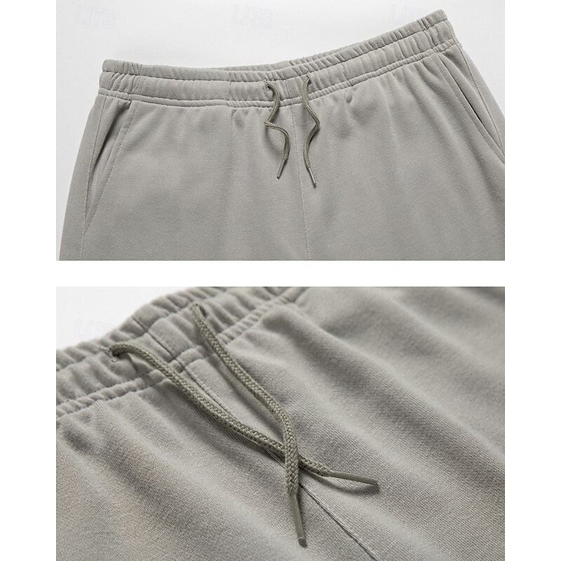 Men's Sweatpants Joggers Trousers Cargo Sweatpants Pocket Elastic Waist Drawstring Camouflage Comfort Sports Outdoor Daily Fashion Casual ArmyGreen Khaki Micro-elastic3