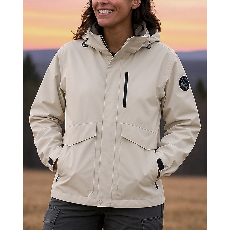 Men's Women's Unisex Softshell Jacket Hiking Jacket Outdoor Thermal Waterproof Windproof Warm Hiking Outfits Hiking Clothes Winter Autumn / Fall Jacket Fishing Camping / Hiking / Caving Running Solid3