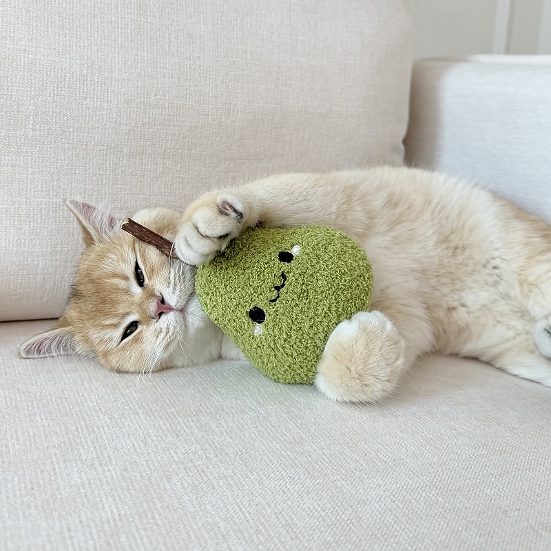 Chew Toy Plush Toy Interactive Toy with Durable Pet Exercise Releasing Pressure Pet Training Teething Rope Toy for Cat Indoor Outdoor Pet Play