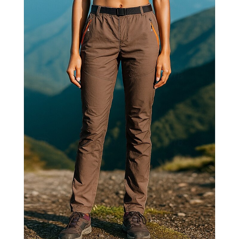 Men's Cargo Pants Hiking Pants Trousers Waterproof pants Outdoor Regular Fit Waterproof Windproof Bottoms Pocket Black Green Camping / Hiking Running S M L XL XXL4