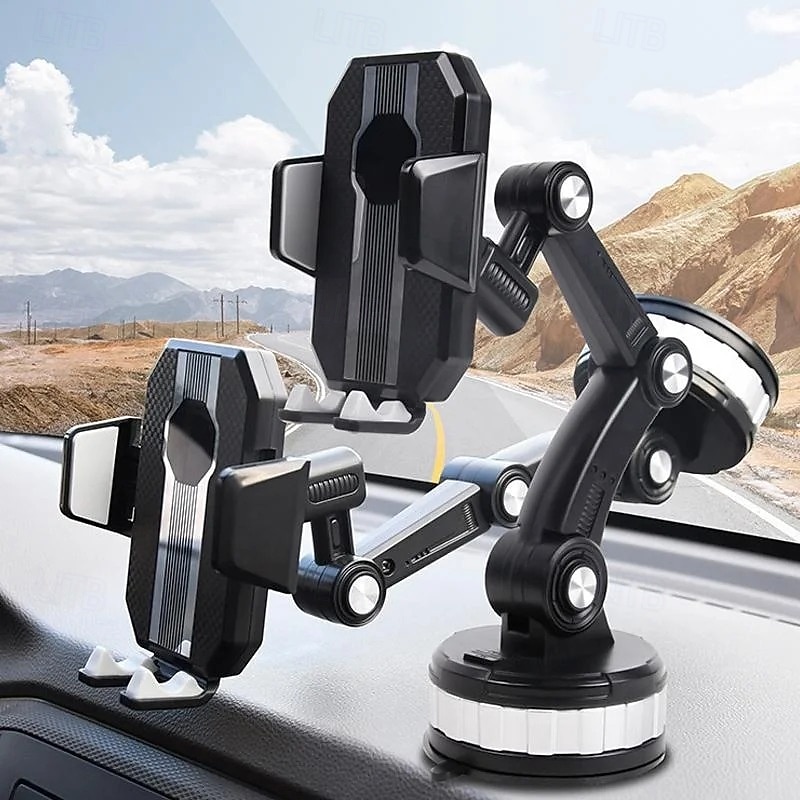 Super Adsorption Phone Holder Car Dashboard Mount Suction Cup Bracket Universal Creative Navigation Stand Adjustable Windshield Phone Cradle for GPS Smartphone3