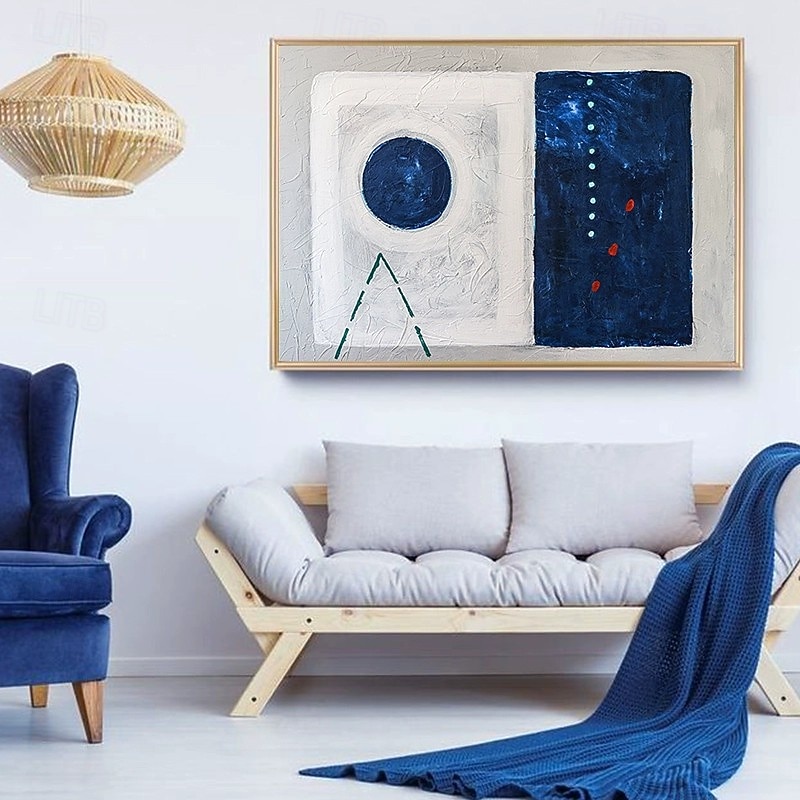 Original Hand-Painted Modern Canvas Art Oil painting For Home Living room Landscape Decoration Entrance Hall Luxury Simple No Frame Decor Mural