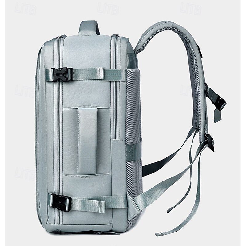 Minimalist Laptop Backpack for Students and Professionals – Water-Resistant Travel Bookbag with Large Capacity and USB Port4