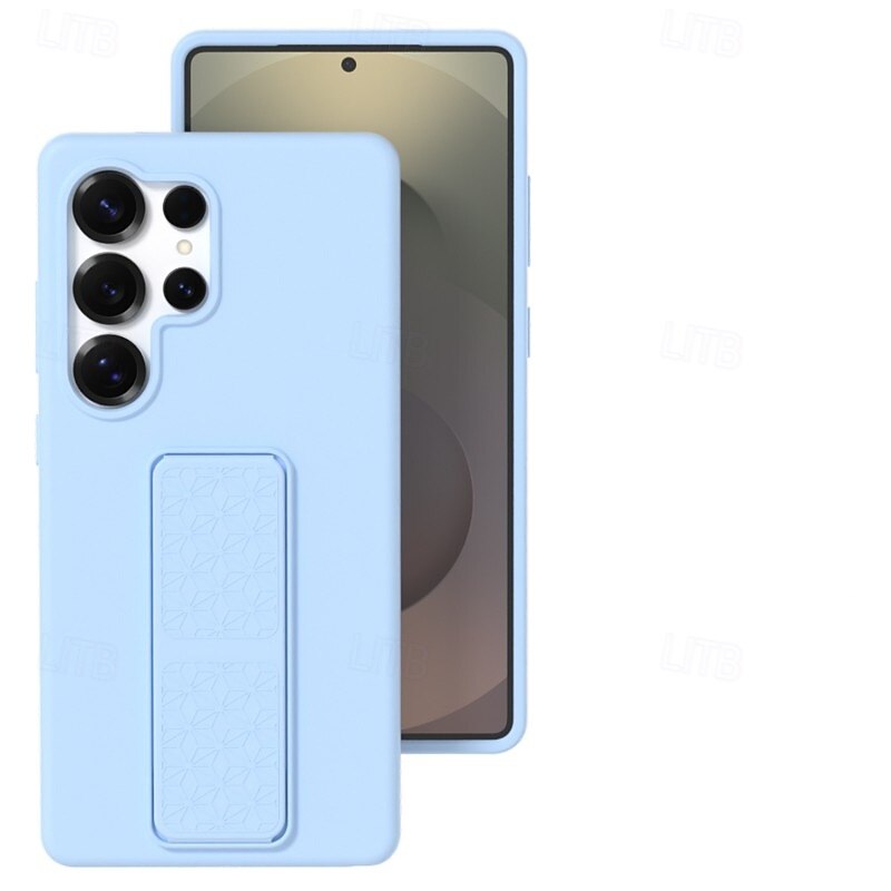 Phone Case For Samsung Galaxy S25 S24 S23 Ultra Plus Back Cover Kickstand Shockproof Geometric Pattern PC Silicone3