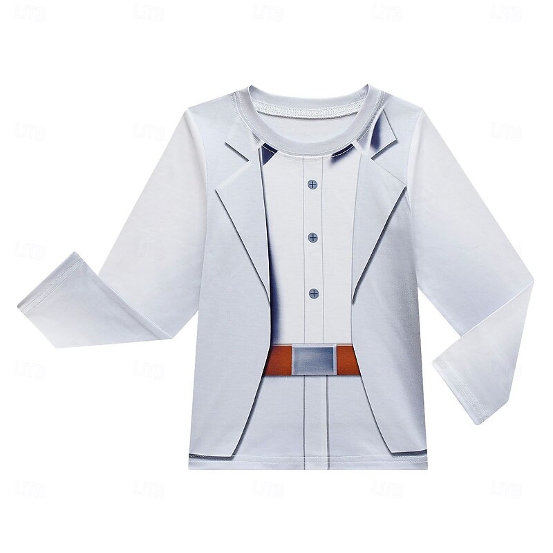 The Bad Guys Mr. Wolf Outfits Adventure Movie Cosplay Movie Cosplay for Boys' Kid's Halloween Carnival World Book Day Performance Educational Dress Up School Event Dress Up4