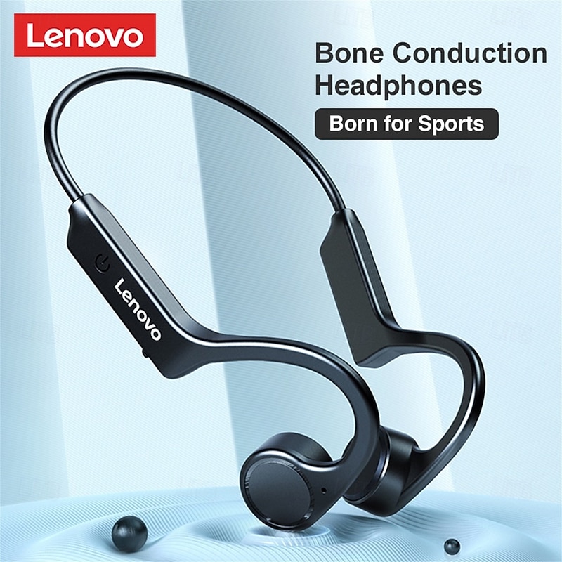 Lenovo X4 Bone Conduction Headphone Bone Conduction Headphones Bluetooth5.0 Ergonomic Design HIFI IPX5 for Apple Samsung Huawei Xiaomi MI Mobile Phone