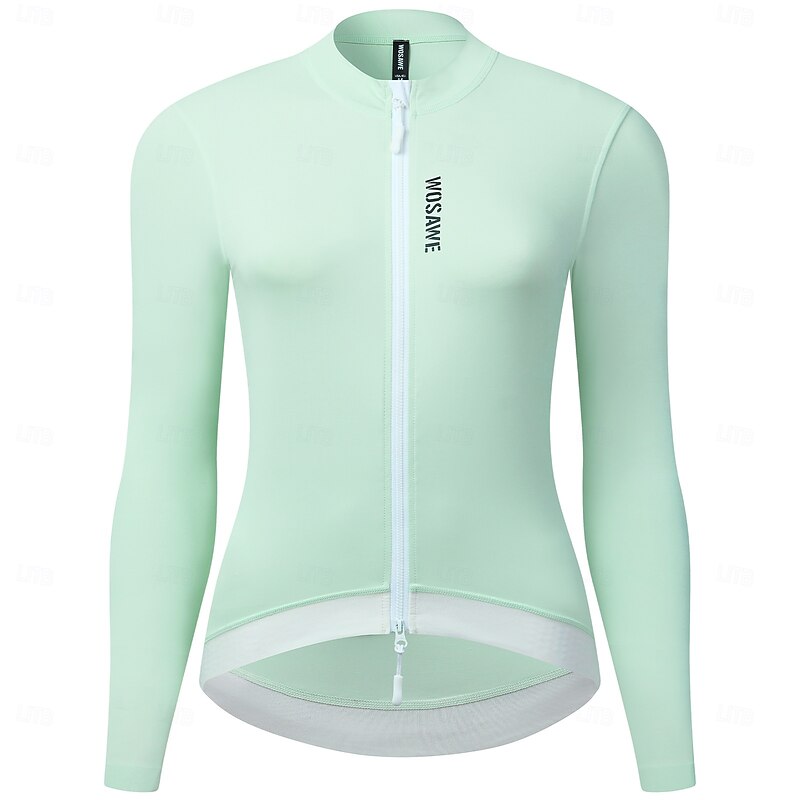 WOSAWE spring and summer women's cycling jersey long sleeve comfortable breathable sports slimming top long sleeveBE249,BE2992