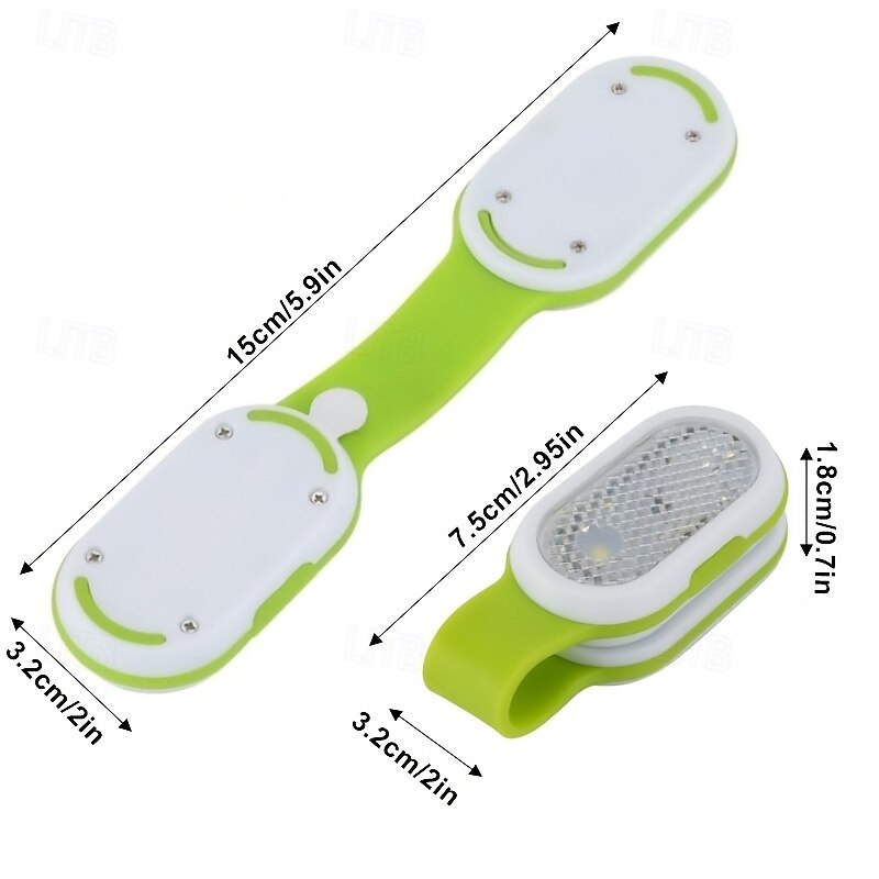 Portable Mini LED Collar Clip Lamp - Hands-Free Light for Camping & Hiking3