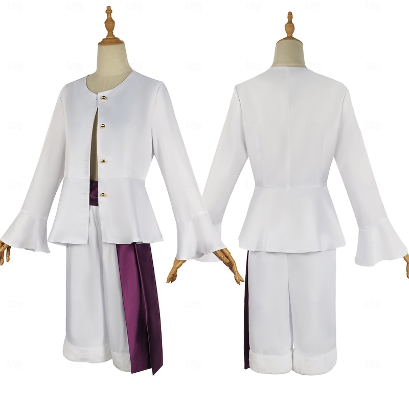 Sun God Luffy Anime Pants Hat Outfits Cosplay Suits Halloween Carnival Performance Top Pants Belt For Men's Boys' Kid's Adults'3