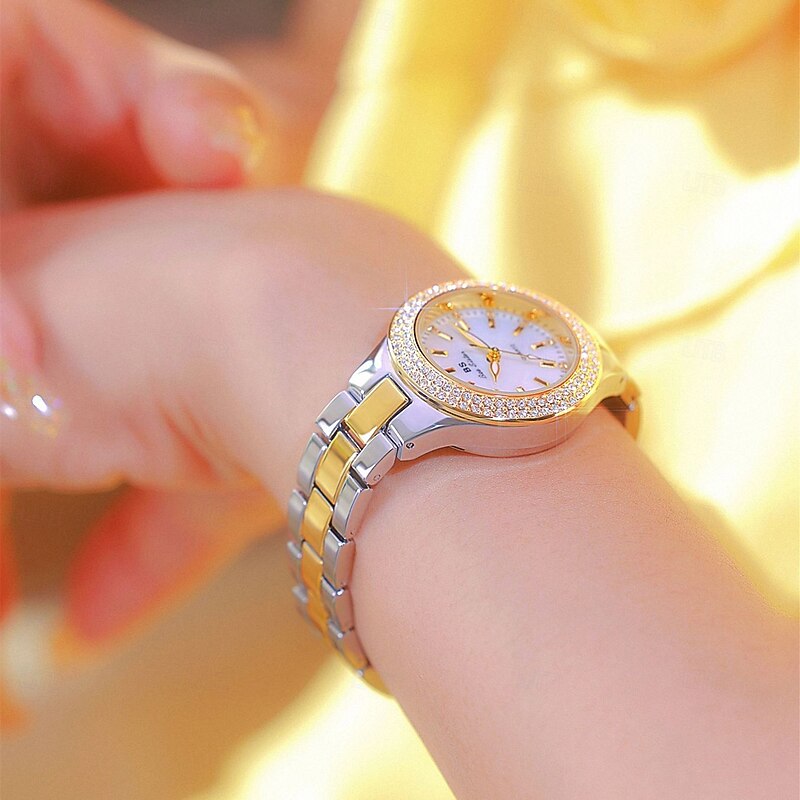 Women Quartz Watch Wristwatch Shock Resistant Waterproof Alloy Watch3