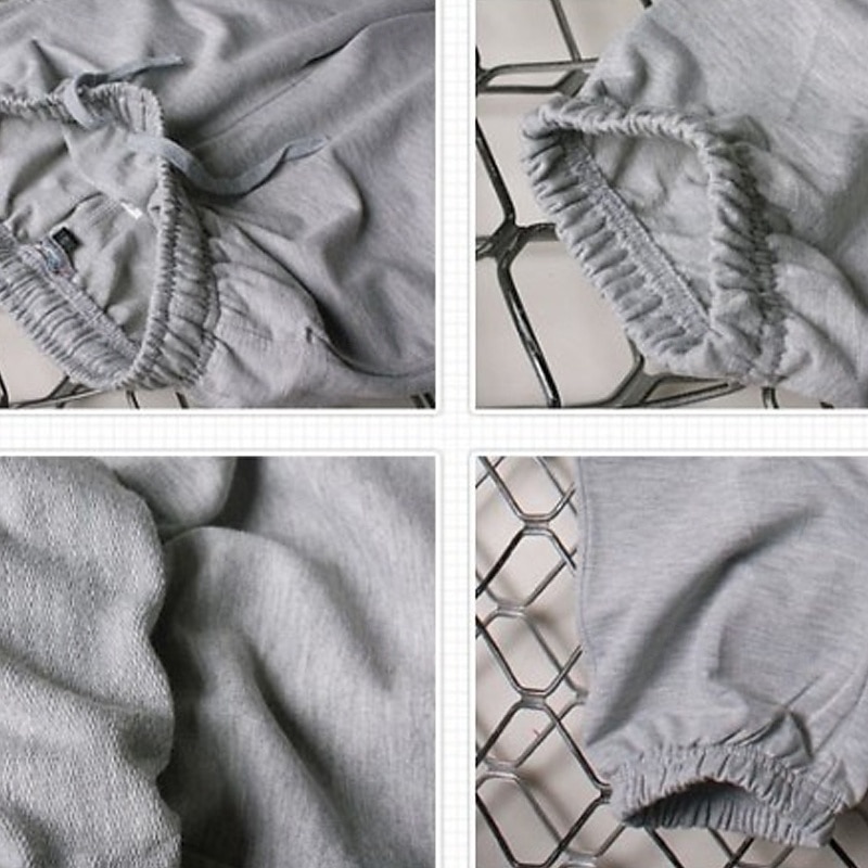 Men's Sweatpants Joggers Trousers Casual Pants Pocket Elastic Waist Drawstring Solid Colored Comfort Full Length Outdoor Daily Running Simple Classic Style Black Red Micro-elastic3