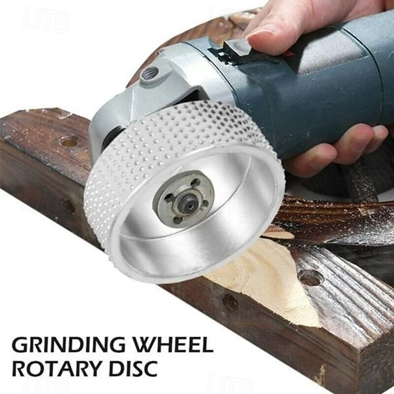 Wood Angle Grinding Wheel Carbide Shaping Disc for Angle Grinder Wood Carving Sanding Polishing Root Carve Tea Tray Slot Grinding Tool4