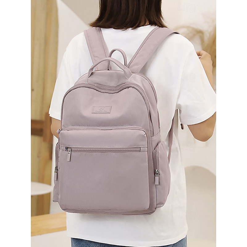 Women's waterproof backpack with large storage space, Stylish and durable, Suitable for travel, Work and daily use