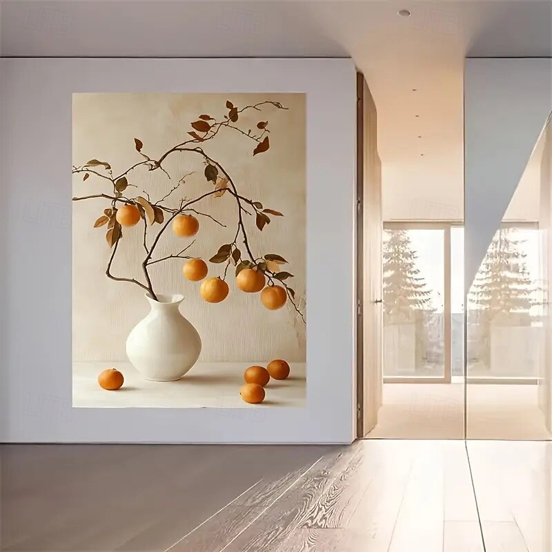 Modern Frameless Canvas Art Poster Vase Painting For Living Room And Bedroom Decoration Without Frame4