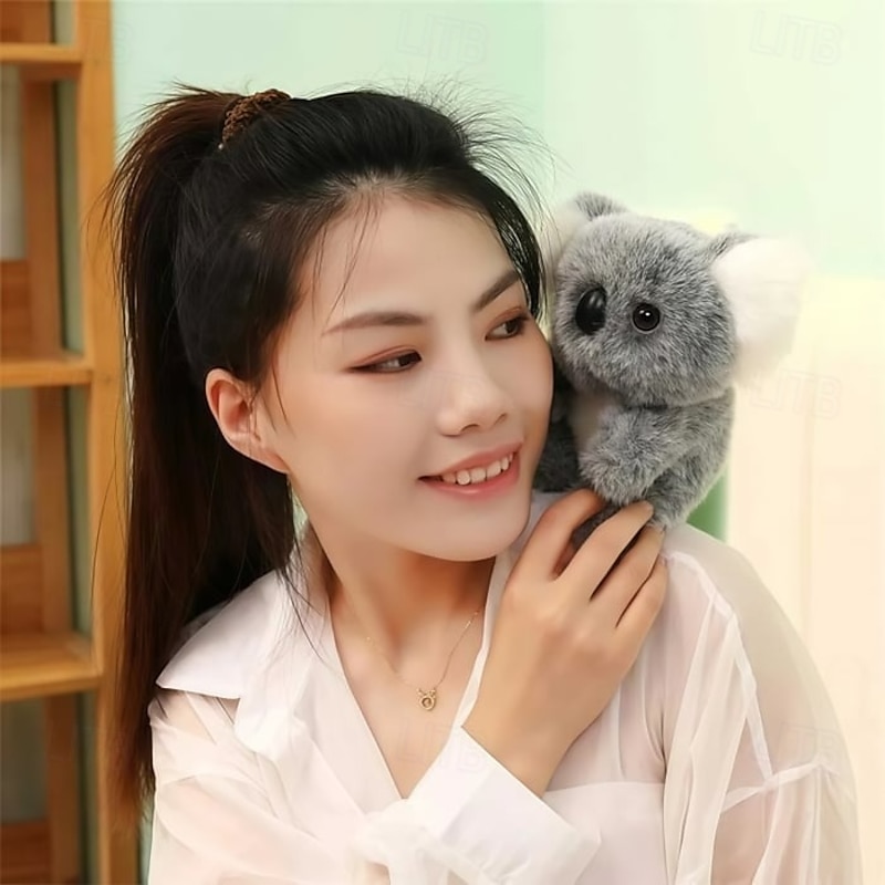 Koala Emotional Healing on Demand Realistic Koala Plush Toy Soft Stuffed Animal Doll Cuddly Birthday Gift for Kids and Toddlers4