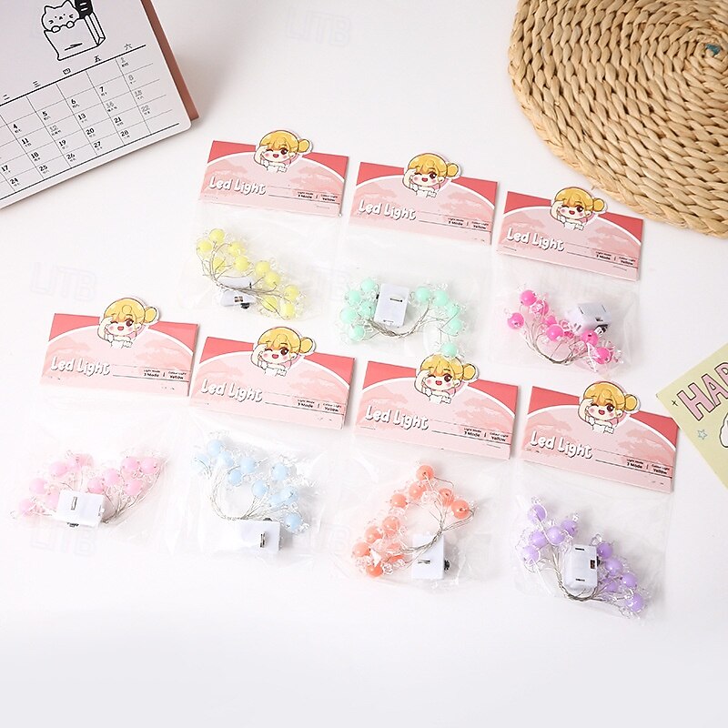 Candy String Lights 3.28Ft Candy String Lights with 10 LED Candy Lights Christmas Lights Hanging for Indoor Outdoor Room Garden Backyard Tree Birthday Party Christmas/Halloween Decorations2