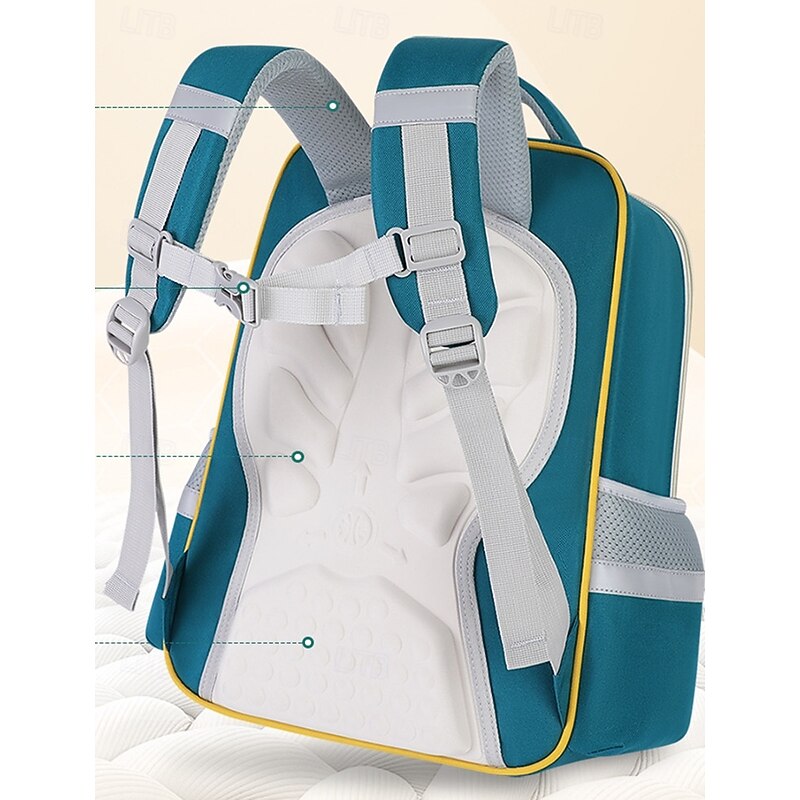 Kids School Backpack for Girls and Boys – Lightweight Waterproof Elementary Bookbag with Reflective Strips and Multiple Pockets, Back to School Bag3