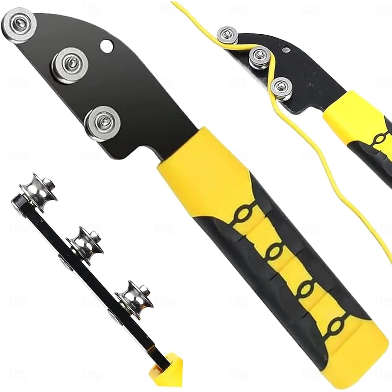 Manual Heavy-Duty Metal Wire Straightener and Angle Adjuster Electrical Box Terminal Paralleling Straightener Perfect for Electrical Installations and Home Repairs