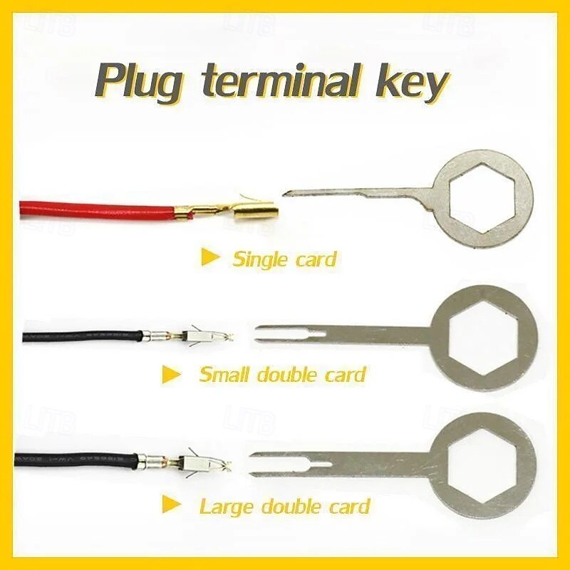 Terminal Removal Tool Kit for Automotive Wire Harness Terminal Extractor Connector Pin Remover Electrical Terminal Disassembly Tool Durable and Easy to Use3