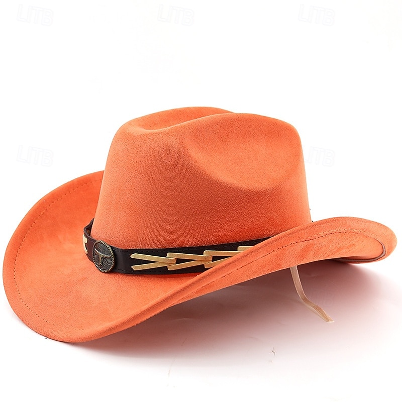 Men's Sun Hat Party Hat Wild Brim Hat Black Blue Polyester Vintage Fashion Casual Street Daily Solid Color Sunscreen Breathable3