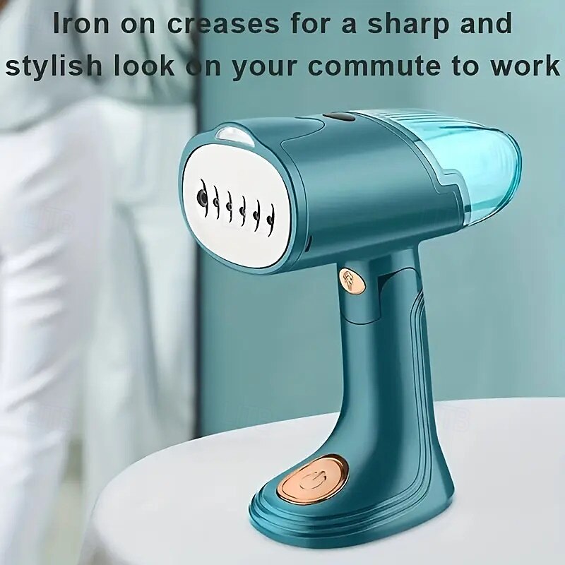 Portable Handheld Clothes Steamer - Home & Travel Wrinkle Remover - Quickly & Easily Remove Wrinkles from Clothes & Fabrics2