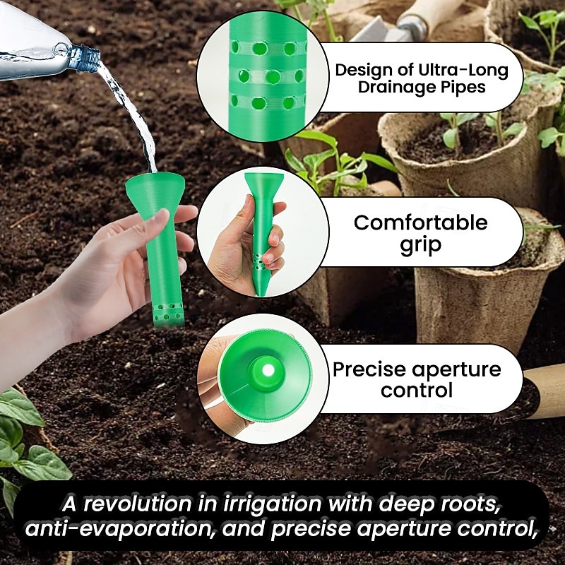 Plant Irrigation Funnel, Outdoor Gardening Tool for Efficient Watering, Durable and Easy-to-Use Plant Watering Funnel2