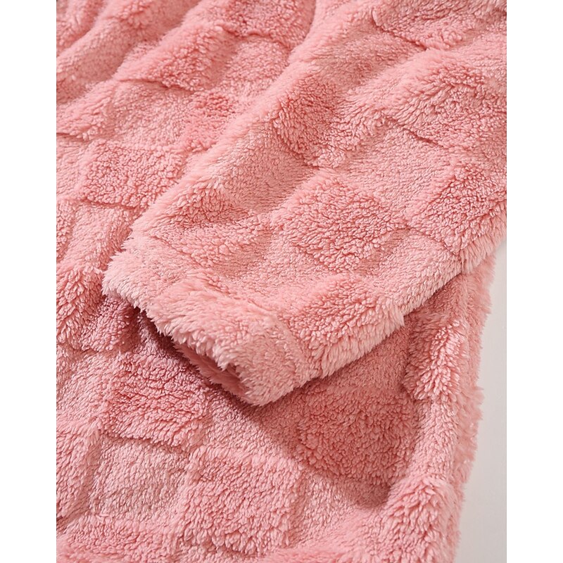 Men's Hoodie Full Zip Hoodie Polar Fleece Fleece Jacket Fleece Hoodie Black Pink Dark Gray Hooded Plain Drawstring Sports & Outdoor Daily Holiday Polyester Streetwear Basic Casual Fall Winter4