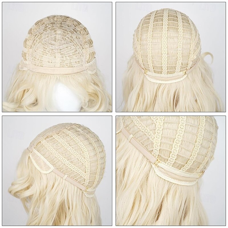 Long Blonde Beehive Wig 80s Wigs for Women Vintage Curly 60s 70s Wig for Halloween Party Costume Cosplay4