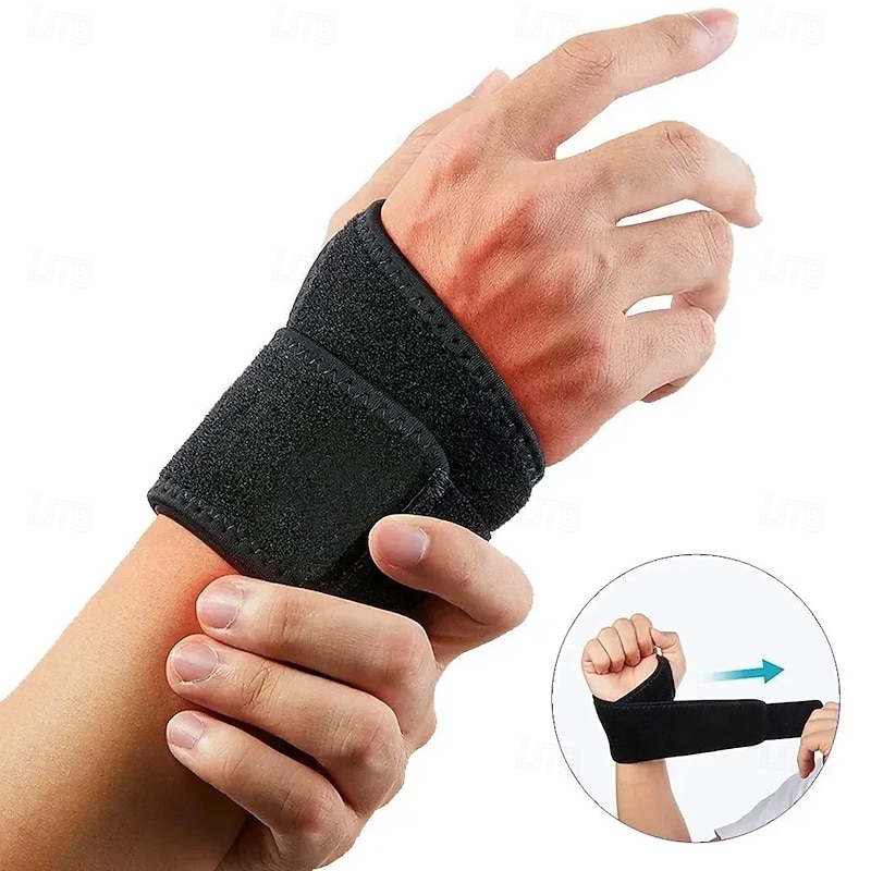Adjustable Wrist Brace Perfect Carpal Tunnel & Tendinitis Pain Relief Sports Wrist Brace - Breathable - Relief for Wrist Pain Sprains & Tendonitis4
