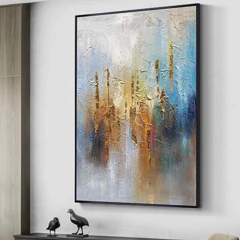 Handmade Oil Painting Canvas Wall Art Decoration Simple Abstract for Home Decor Stretched Frame Hanging Painting/Rolled Frameless Unstretched Painting4