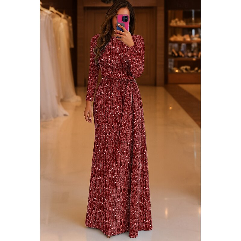 Bead-embellished Gold Jersey A-Line Evening Gown Elegant Dress Formal Wedding Floor Length Sleeveless Sweetheart Satin with Bow Knot4