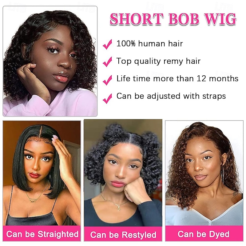 Curly V Part Wigs Brazilian Kinky Curly Human Hair Wigs for Black Women V Shape Wigs No Leave Out Lace Front Wigs Upgrade U Part Wigs Glueless Full Head Clip In Half Wigs3