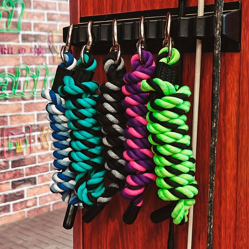 Durable Horse Rope with Hook - Thickly Woven Universal Equestrian Equipment for Riding Horses 1pc