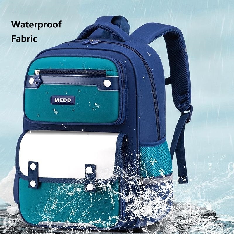 Boys School Backpack for Elementary Kids – Durable Waterproof Bookbag with Multiple Pockets, Structured Back to School Bag for Daily Use3