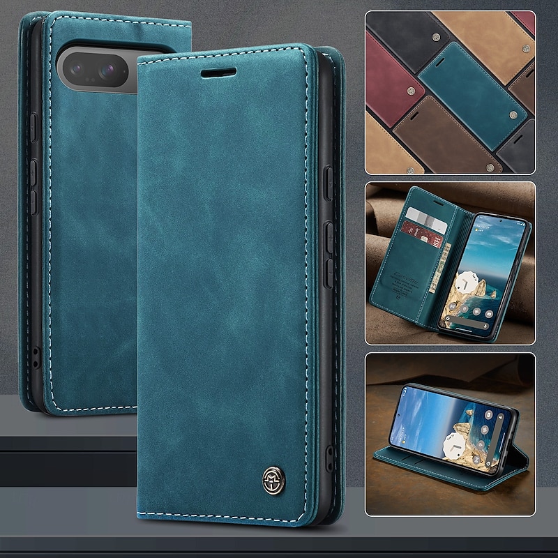 Phone Case For Google Pixel 9 Pro Pixel 9 Pro XL Pixel 8 Pixel 9 Pixel 7 Pixel 6 Wallet Case Flip Cover Kickstand Shockproof TPU PU Leather4