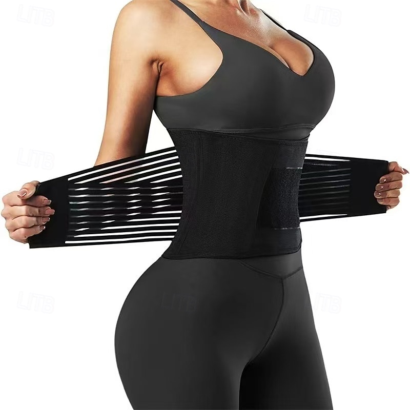 Women Men Support Tummy Control Sauna Belt For Gym Workout Exercise & Fitness