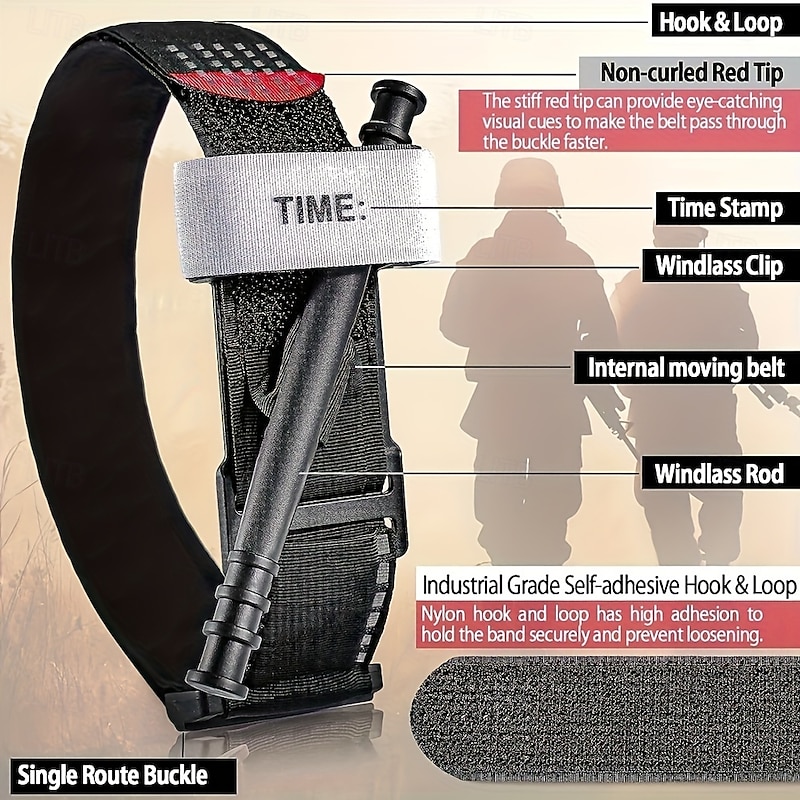 1pc Tourniquet Rapid Application Emergency Outdoor First Aid Kit Rescue Combat Tourniquet Outdoor Produc4