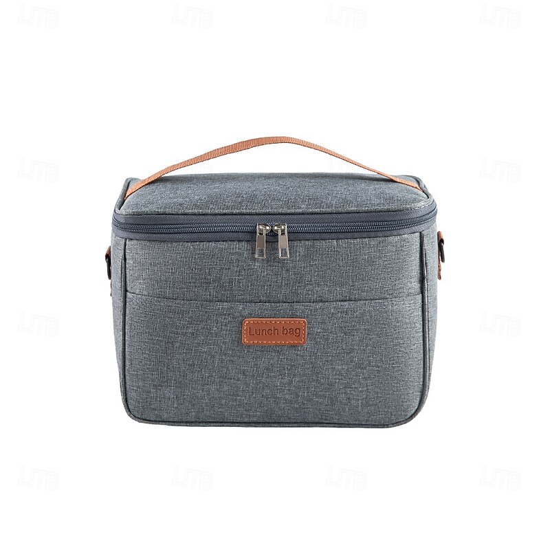 Lunch Bag for Women and Men for Back to School Office Picnic Hiking Beach Portable Insulated Tote with Thick Aluminum Foil Long Lasting Freshness Crossbody Cooler Bag3