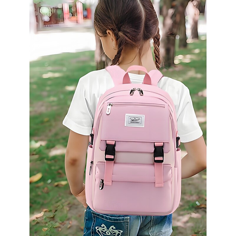 Teenager's Waterproof School Backpack with Large Capacity and Multi-Compartment Design – Stylish Travel & Daily Bag for Girls and Boys3